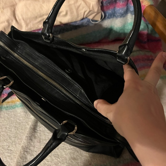 Rebecca Minkoff Large Black Shoulder/Crossbody/Hand Bag Purse - Picture 5 of 9